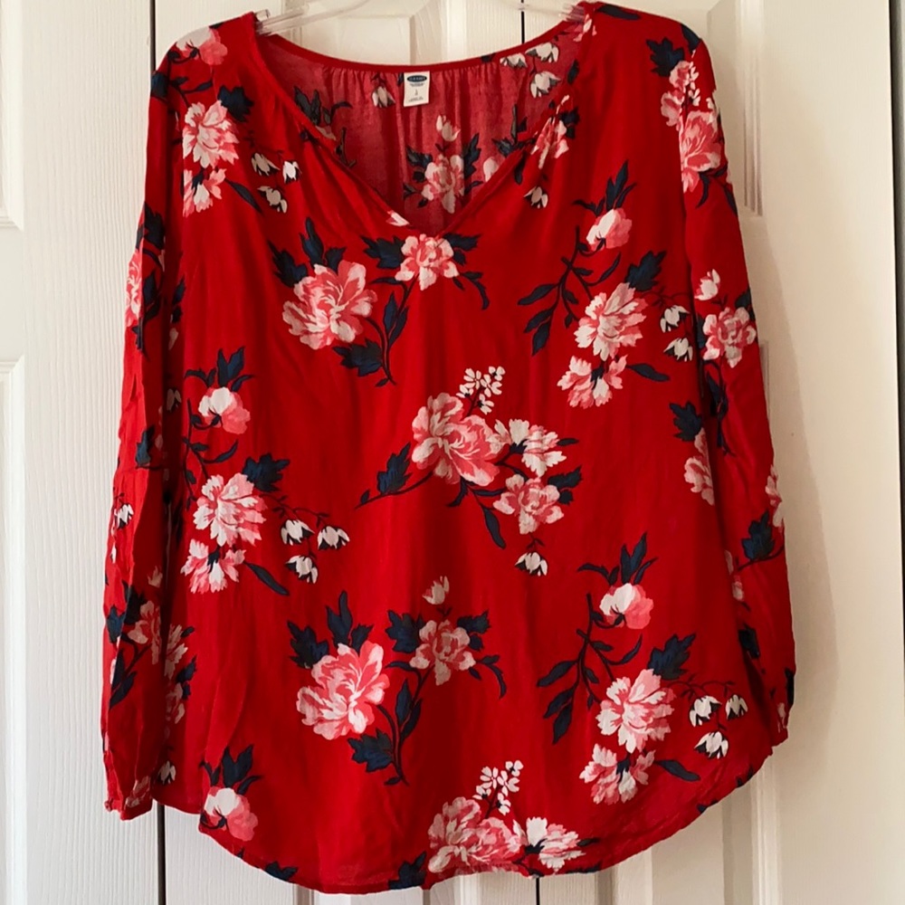 Floral Old Navy Blouse